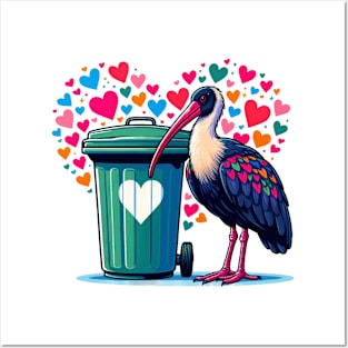 valentine bin chicken Posters and Art